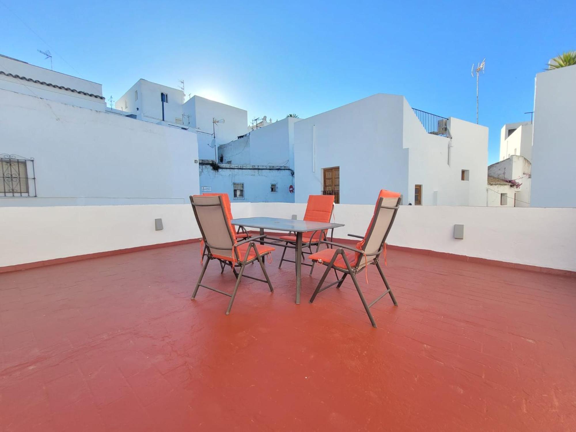 Casa La Aurora Apartment Vejer de la Frontera Bagian luar foto